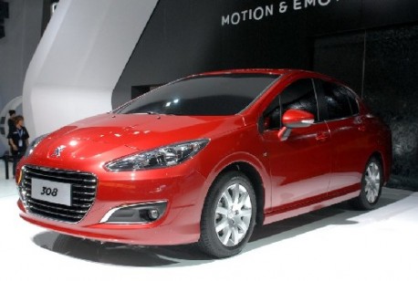 the front end has been given a facelift inspired by new Peugeot 508
