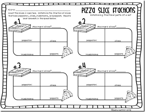 Pizza Box Fractions