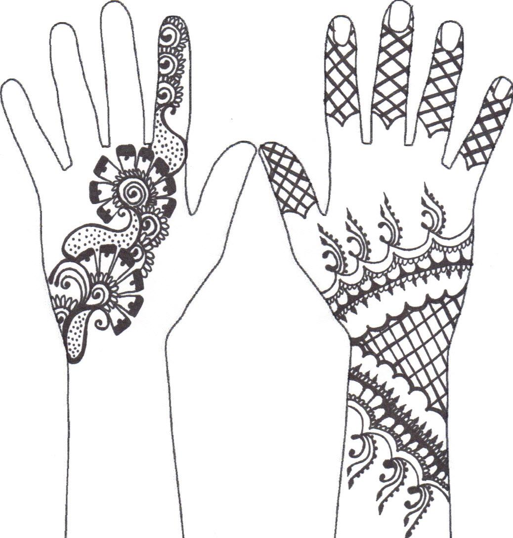 29 Henna Designs For Hands Template Great Inspiration