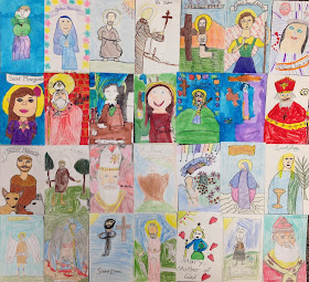 Catholic Saint Drawing Art Contest