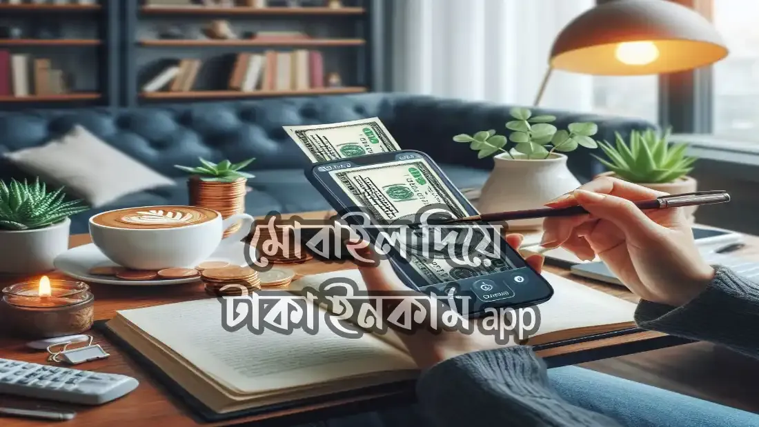 মোবাইল দিয়ে টাকা ইনকাম app