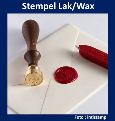 stempel lak/wax