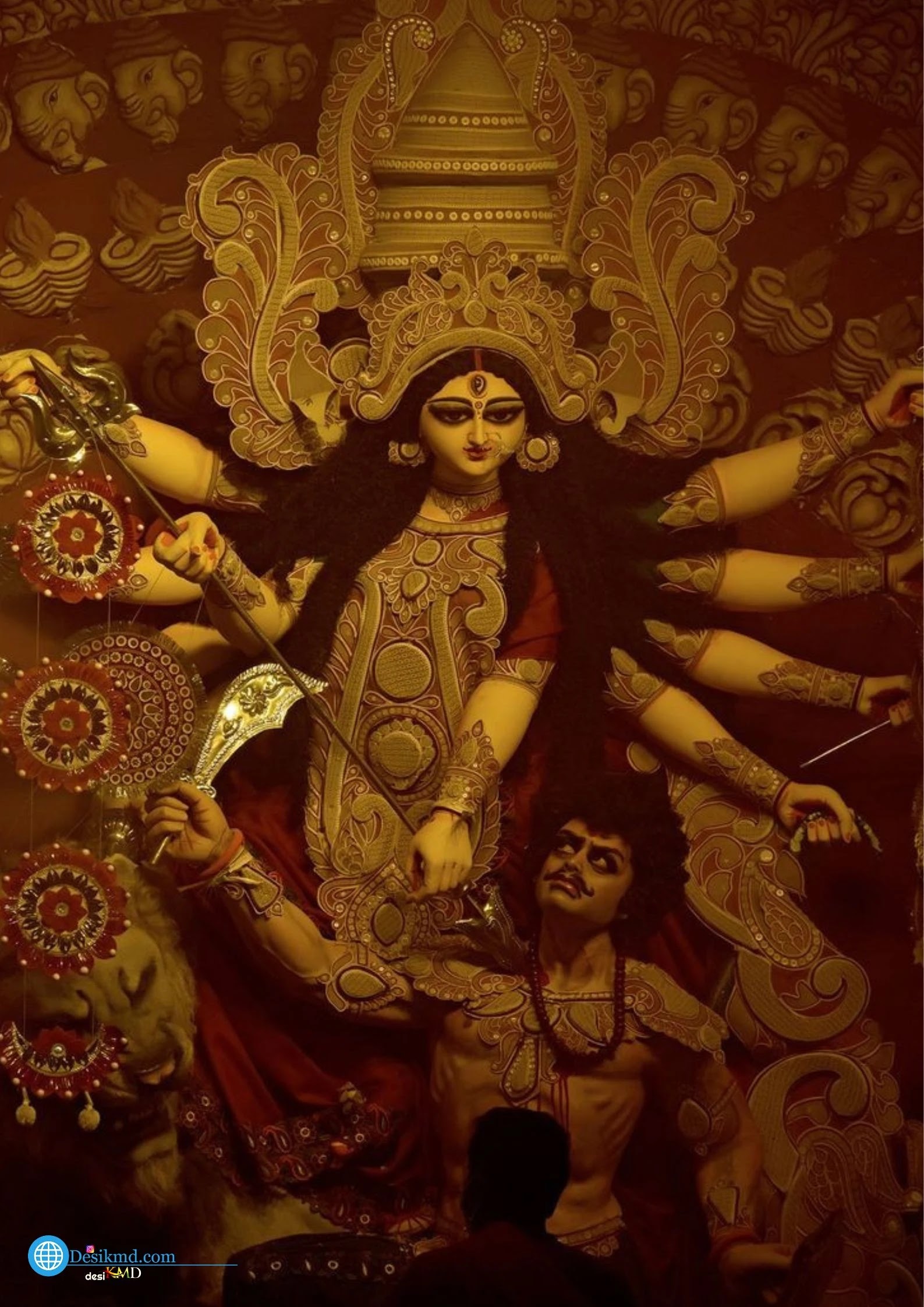 Maa Durga Photo Gallery Wallpaper Free | Maa Durga Images Full HD |Beautiful Images of Maa Durga| #Wallpaper #MaaDurga |Desikmd