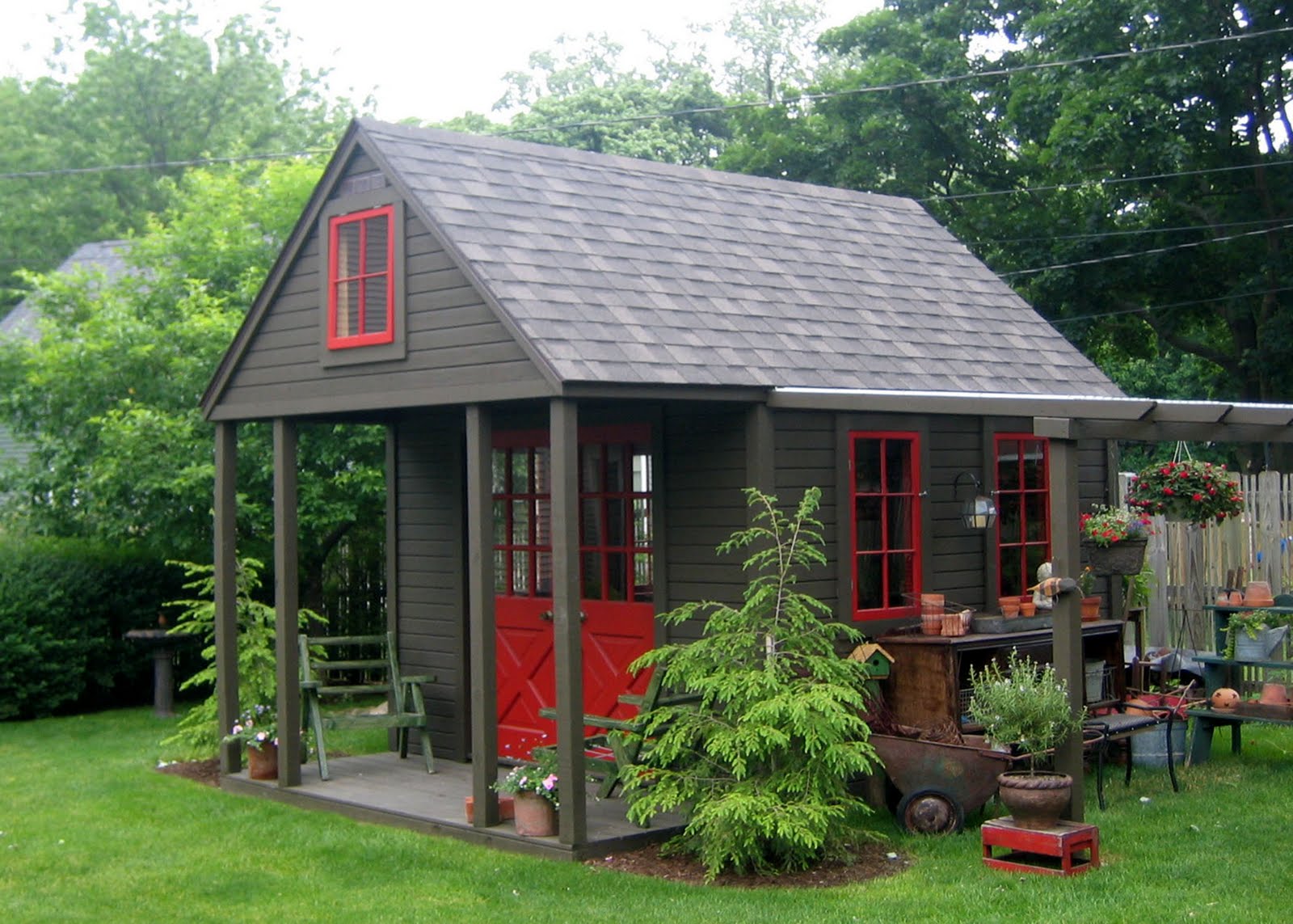 Nappanee Home and Garden Club: GARDEN SHEDS, PORCHES 