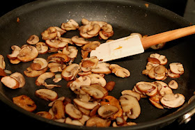 Sauteed Cremini mushrooms