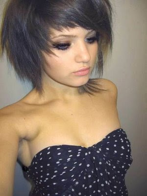 punk hairstyles for girls with short hair. short haircuts for girls 2011.