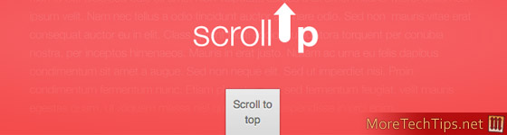 scrollUp 