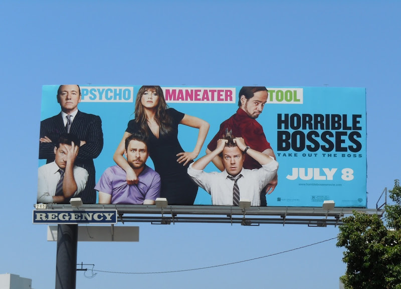 Horrible Bosses movie billboard