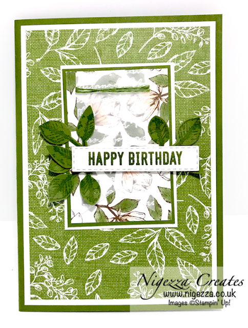 Nigezza Creates with Stampin' Up! Magnolia Lane