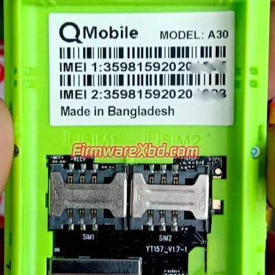 QMobile A30 Flash File