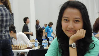 Irene Kharisma Sukandar Chess Queen from Indonesia