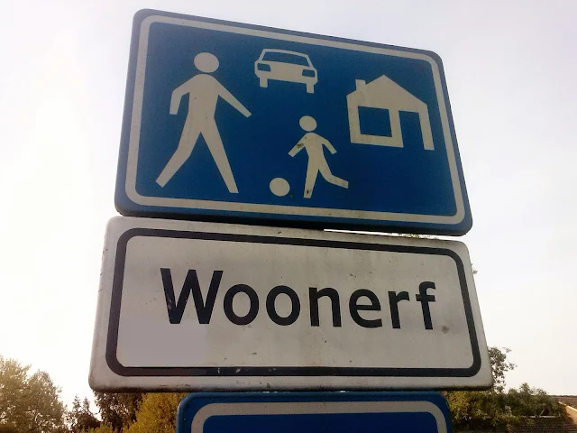 Woonerf przykłady