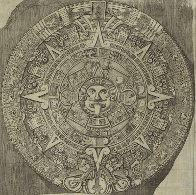 Aztec stone found in Mexico in 1790