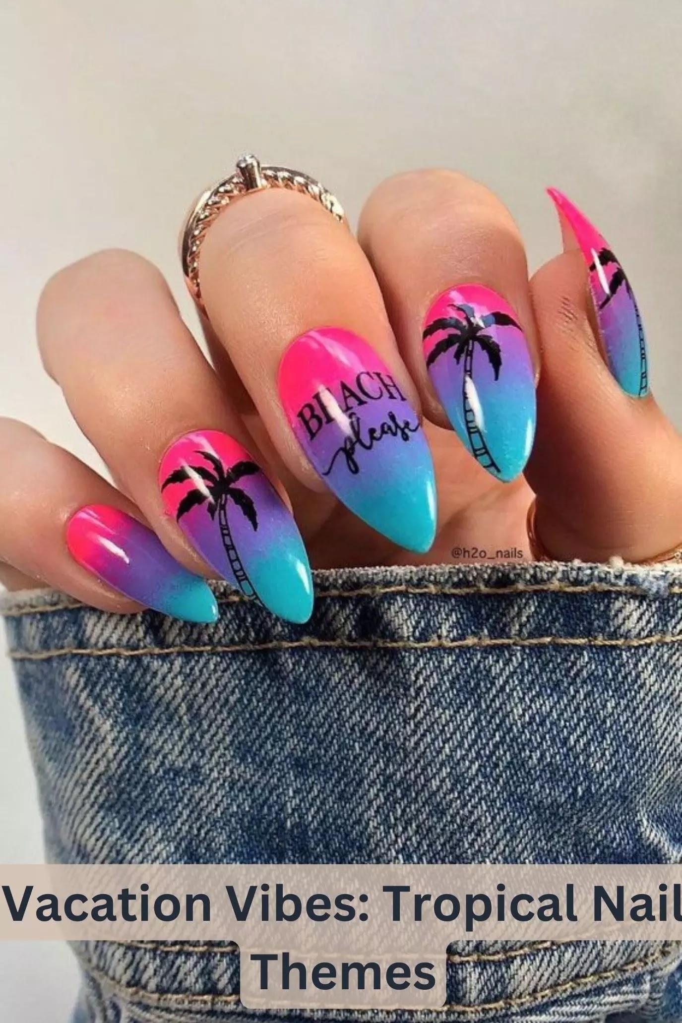 Vacation Vibes: Tropical Nail Themes