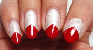 Red Nail Tips