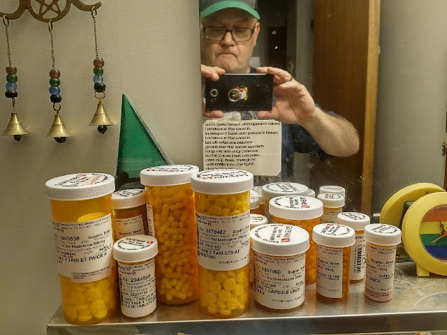 Enough meds to kill me 10 times over