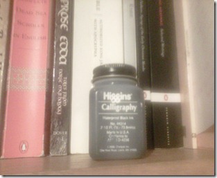 higgins calligraphy