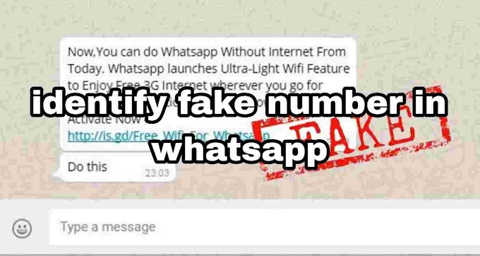 How to identify fake number in whatsapp [ whatsapp tricks ]