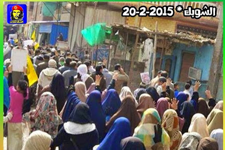35 صورة لمظاهرات 20-2-2015 من كل محافظات مصر !
