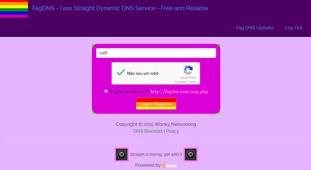 FagDNS - Less Straight Dynamic DNS Service