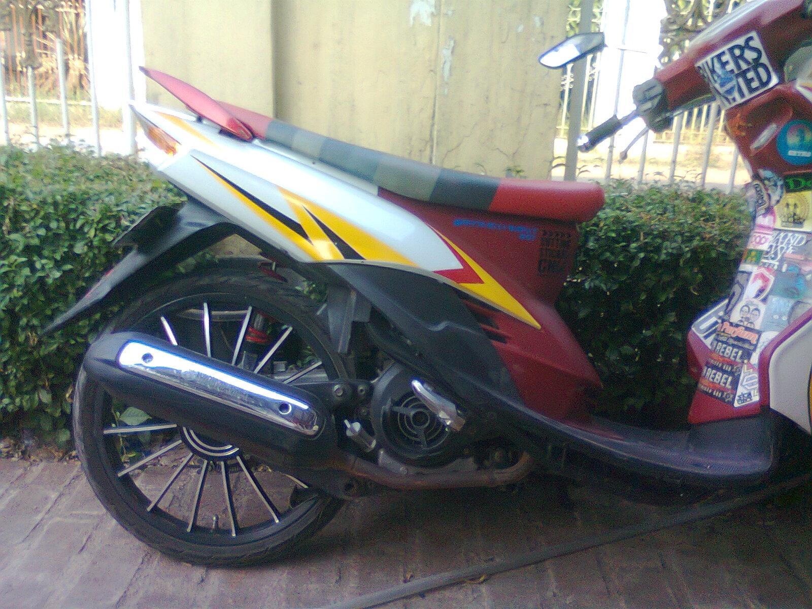 MODIF EX Mio Soul Velg 17 