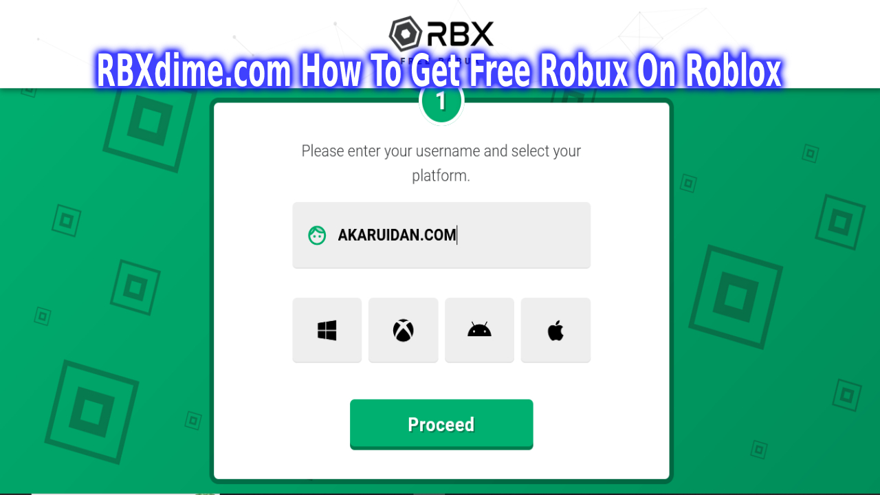 RBXdime.com How To Get Free Robux On Roblox