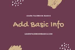 How do I add basic information to my Page on Facebook?