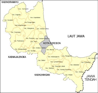 Map Cirebon Lengkap