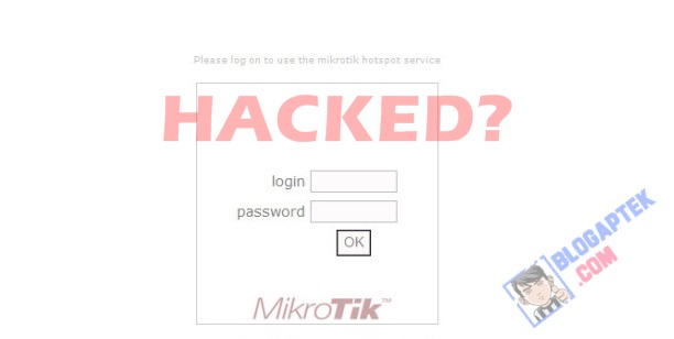 Cara Hack Hotspot Mikrotik