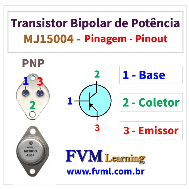 Datasheet-Pinagem-Pinout-Transistor-NPN-MJ15004-Características-Substituições-fvml