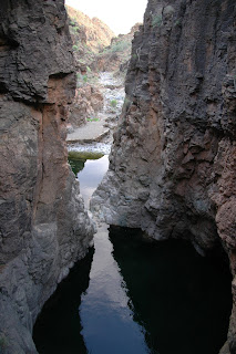 Charca en el barranco del Toro