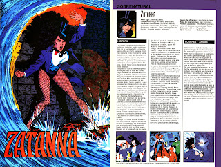 Zatanna Ficha DC Comics