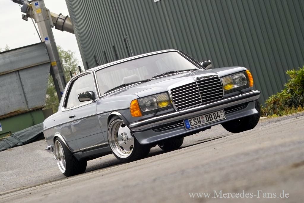 MercedesBenz Tuning Blog MercedesBenz W123 230CE 50