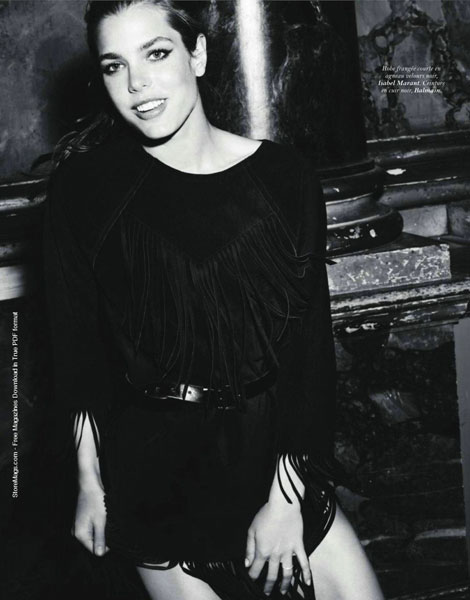 Charlotte Casiraghi on Vogue Paris September Issue 