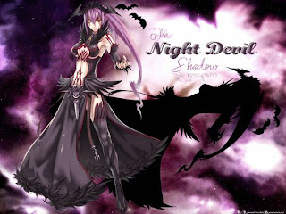 free night devil wallpaper