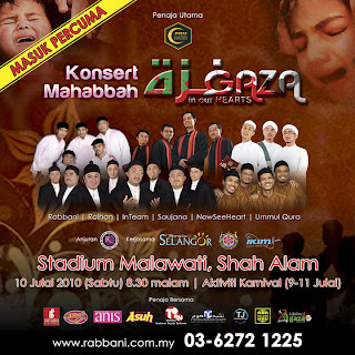 Mohamadazhan.com: Konsert Mahabbah Gaza