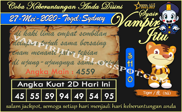  vampir jitu merupakan blog prediksi togel sydney 100% pasti akurat.