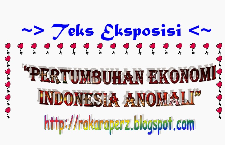 Contoh Teks Eksposisi Pertumbuhan Ekonomi :: CONTOH TEKS Contoh Teks Eksposisi Pertumbuhan Ekonomi :: CONTOH TEKS