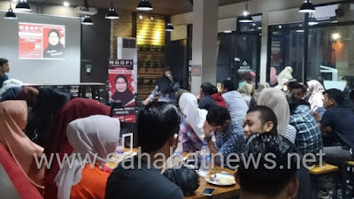 Intip Ngopi Bareng Ala Calon Senator DPD RI Sulsel, Nusra Azis 