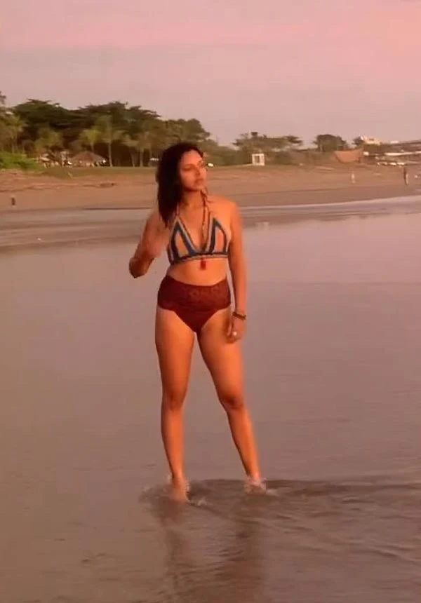 amala paul bikini sexy body bholaa actress