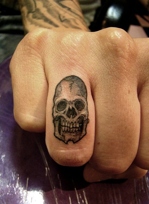 finger ring tattoos