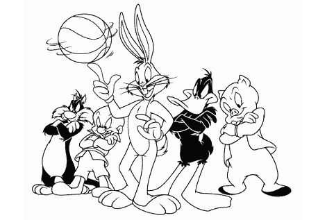 bugs bunny coloring pages  minister coloring