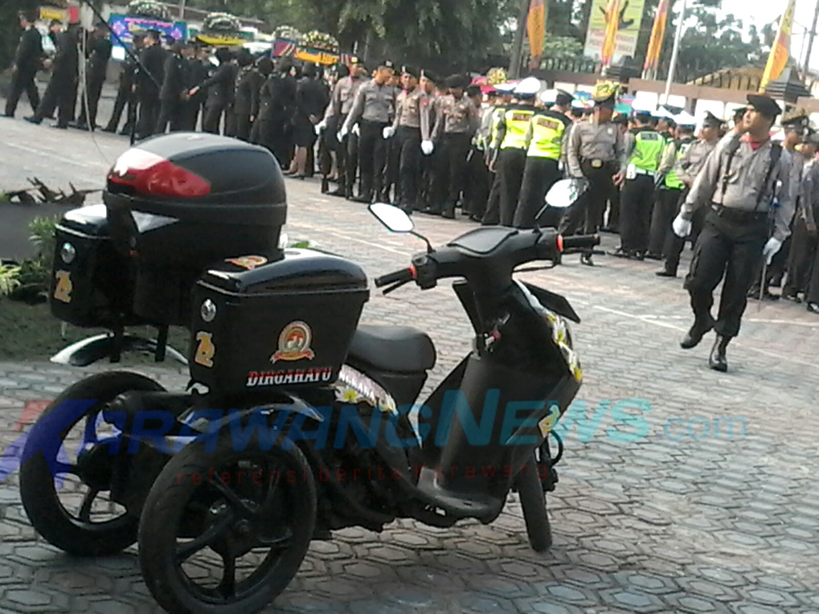 Kapolres Karawang Bantu Motor Khusus Disabilitas Karawangnewscom