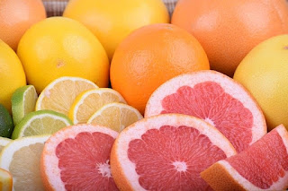 gambar jeruk limau gedang, grapefruit