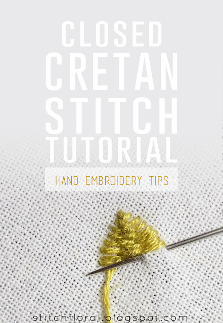 Closed cretan stitch