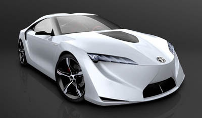 The Toyota FT-HS Hybrid Sports Concept