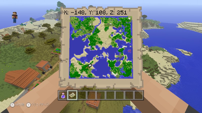 ぬこのおなかの備忘録 Minecraft Wii U Edition Wiiu版マイクラ 神シードメモ 9選 Great Seed Memo