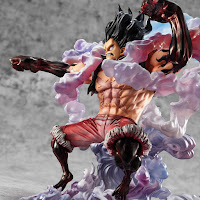 Monkey D. Luffy Gear4 Snake Man P.O.P. SA-MAXIMUM de "One Piece" - Megahouse