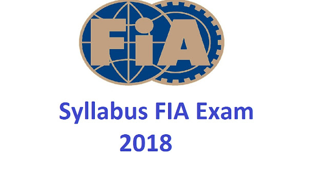 Syllabus of fia sub inspector 2019 