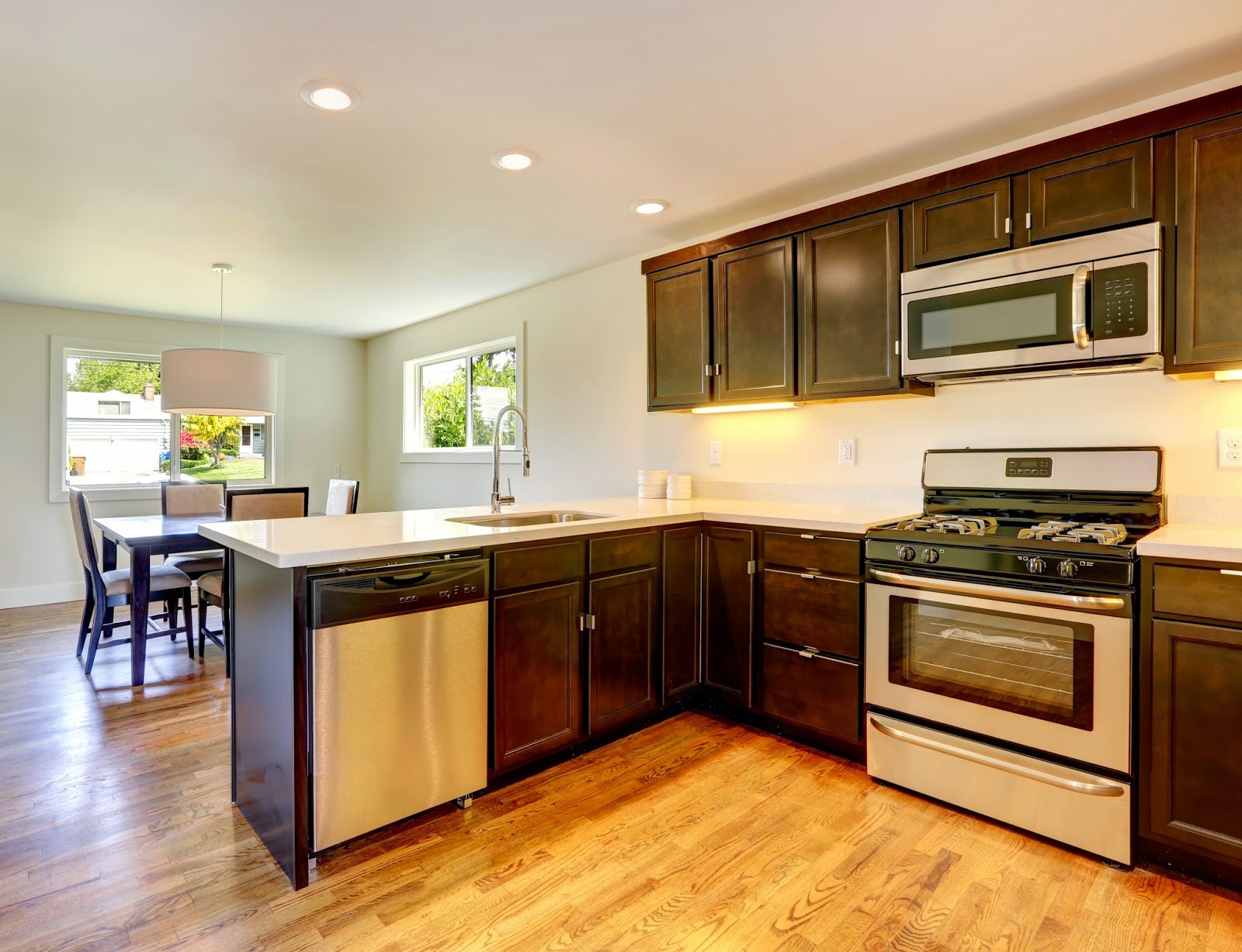 remodeled kitchen